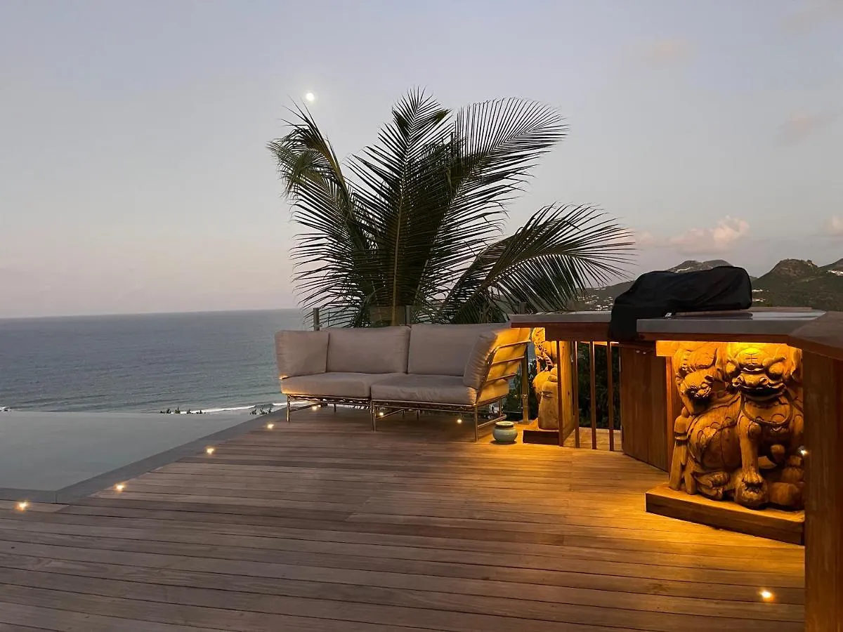 Δωμάτια σε οικογενειακή κατοικία The Red Cloud Villa With Incredible Ocean View !!!! St. Barthelemy