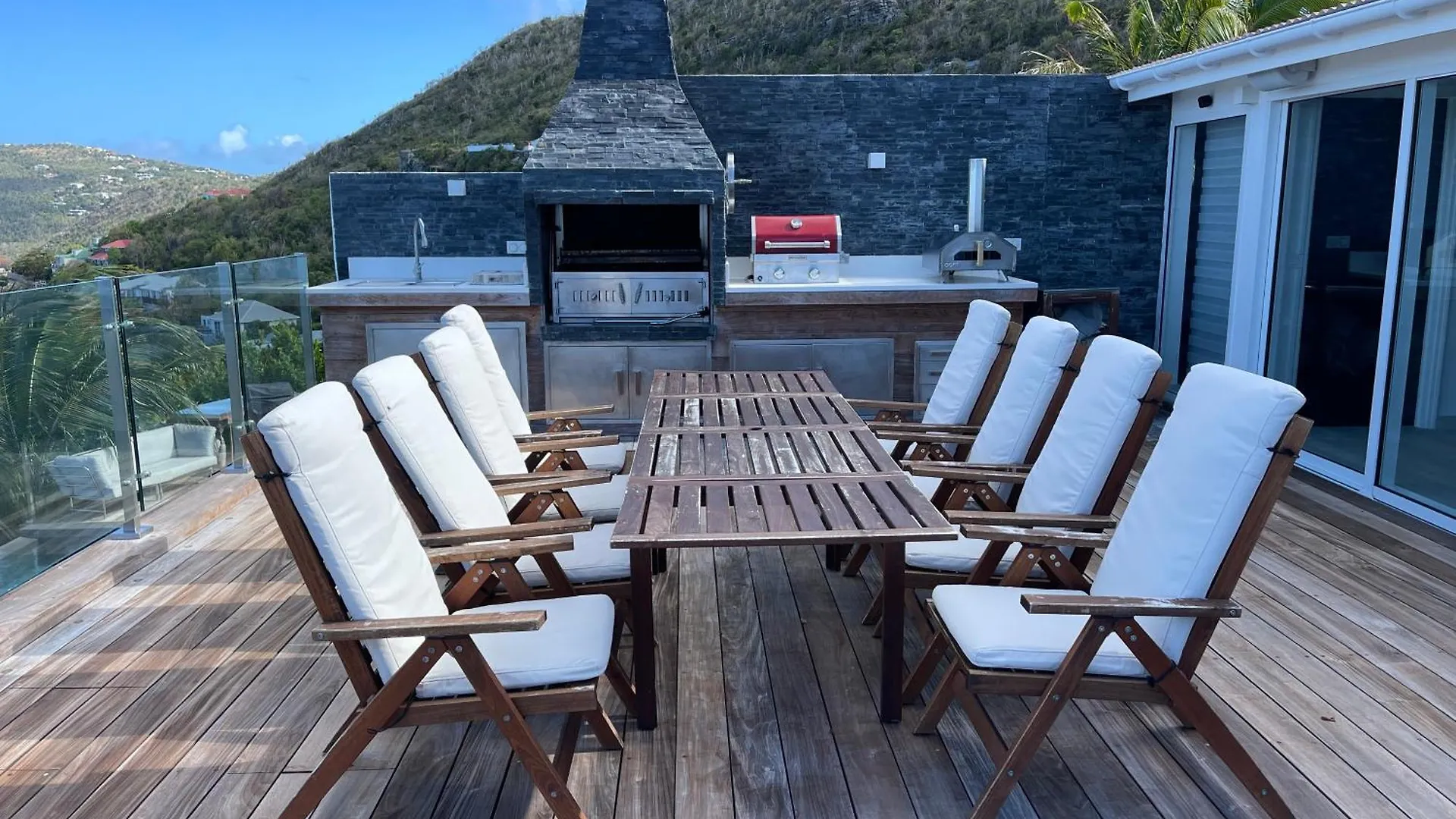 The Red Cloud Villa With Incredible Ocean View !!!! St. Barthelemy Δωμάτια σε οικογενειακή κατοικία