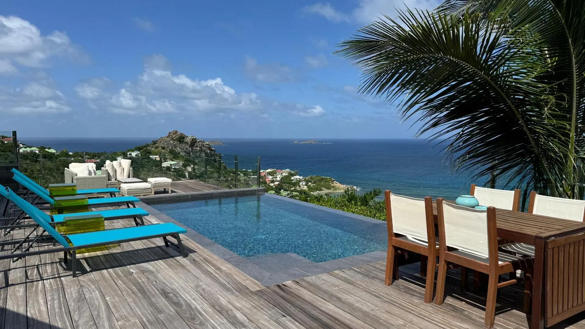 The Red Cloud Villa With Incredible Ocean View !!!! St. Barthelemy Svatý Bartoloměj